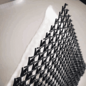 Red de drenaje compuesta en 3D para la gestión del agua subterránea