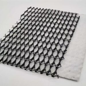 Capa de drenaje 3D geonet con geotextil