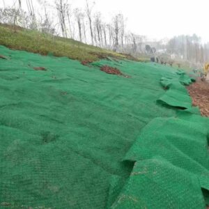 Geomalla de control de la erosión con estructura 3D para estabilización de taludes