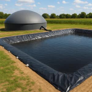 Geomembrana de HDPE para contención de cianuro en balsas de lixiviación en pila de minería