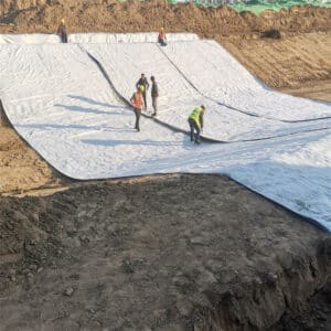 Revestimiento geosintético de arcilla perforado con agujas