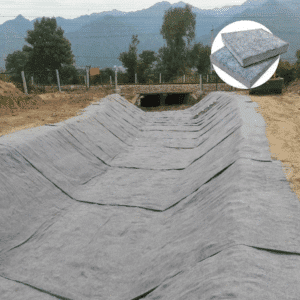 6mm Cement Blanket Installation on Railway Embankment Slope