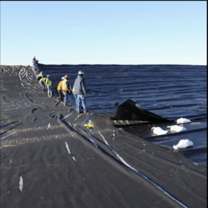 0.75mm HDPE geomembrane pond liner para piscifactoria